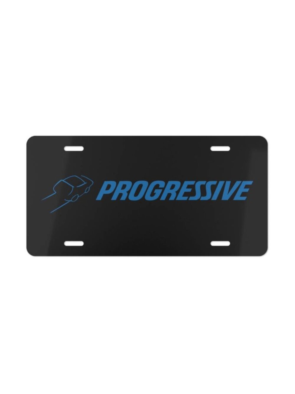 Progressive Insurance Logo Vanity License Plate Funny Flo Car Tag USA